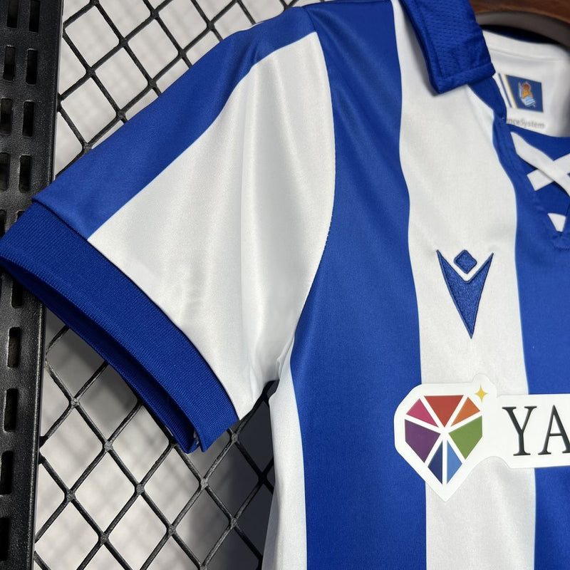REAL SOCIEDAD I 24/25 CONJUNTO INFANTIL - FutStoreOficial