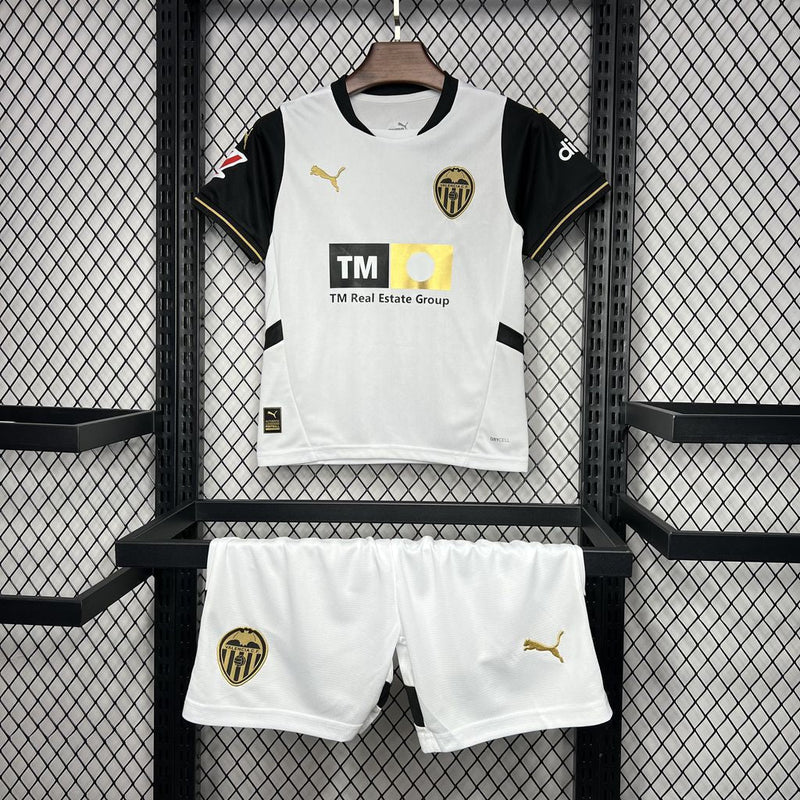 VALENCIA I 24/25 CONJUNTO INFANTIL - FutStoreOficial