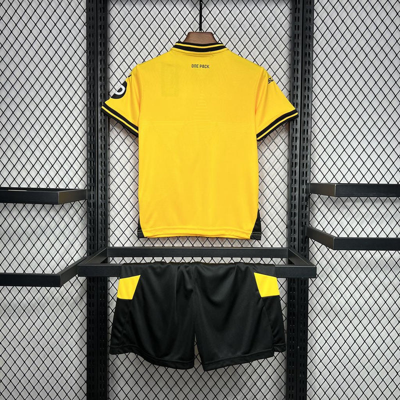 WOLVERHAMPTON I 24/25 CONJUNTO INFANTIL - FutStoreOficial